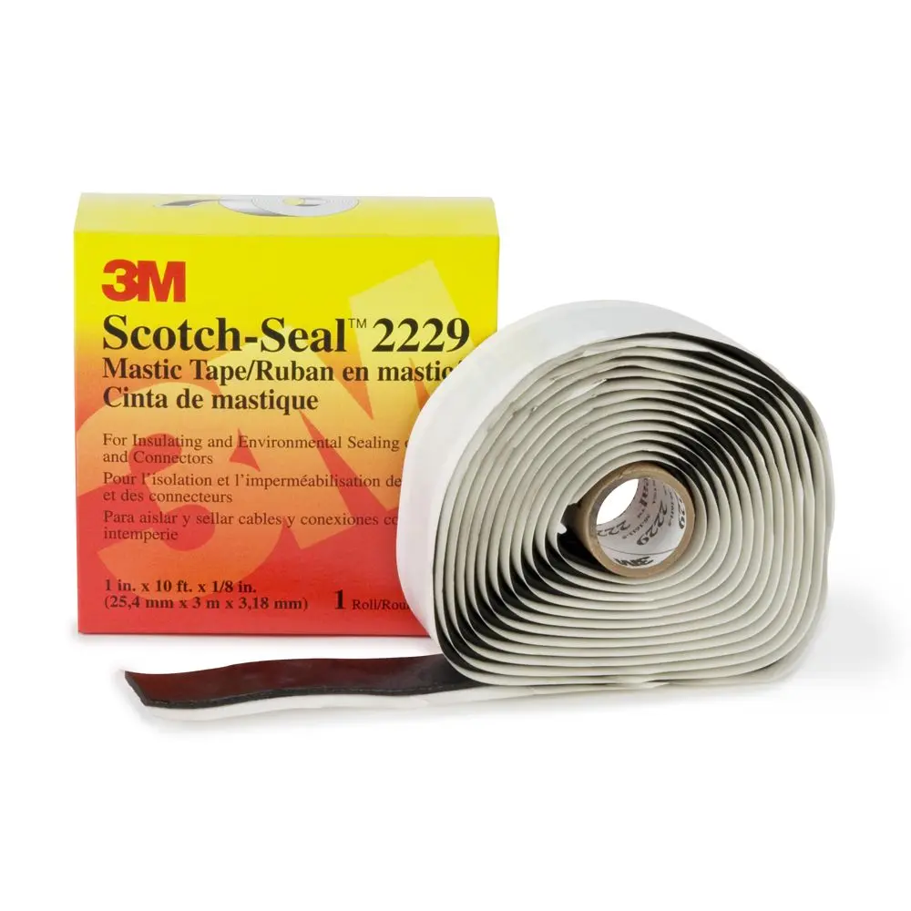 CINTA AISLANTE AUTOFUNDENTE MASTIC SCOTCH 2229 3 3/4¨ X3MTS 1KV