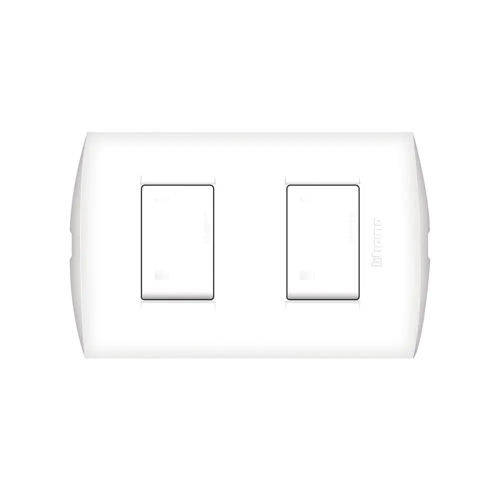 Interruttore Elettrico Modulare A 2 Vie 10A Per Illuminazione - Foto 3